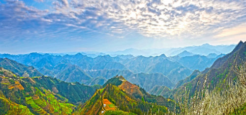 千山万壑