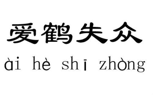 爱鹤失众