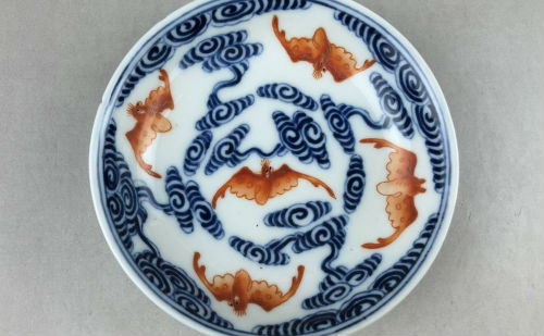 洪福齐天瓷盘