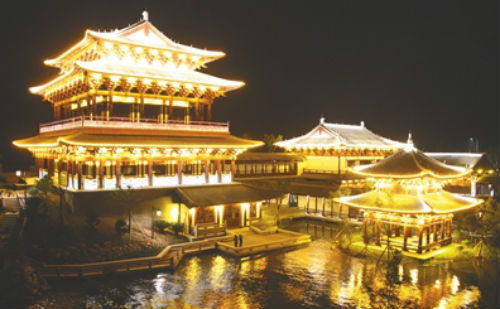 宫阙楼台