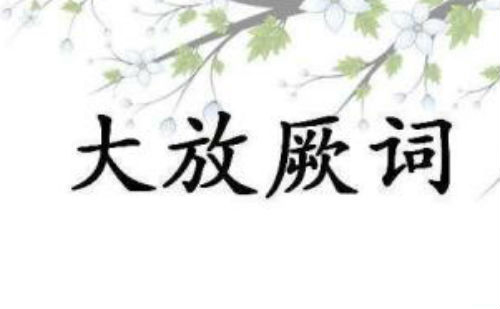 大放厥辞