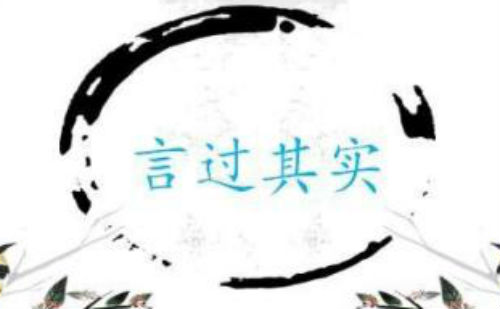 言过其实