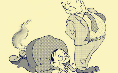 求助于人就开始跪舔