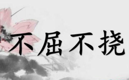 不屈不挠