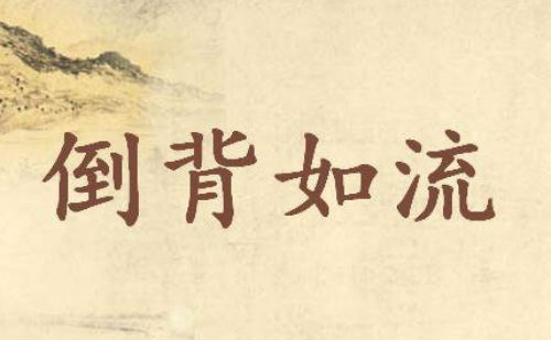 倒背如流