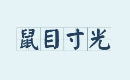 鼠目寸光
