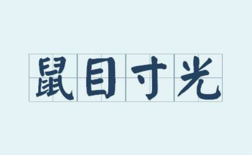 鼠目寸光