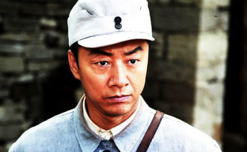 正气凛然的八路军战士