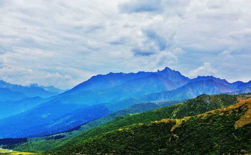 高山远景